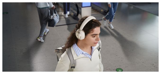 Ohraufliegender Bluetooth Kopfhörer kabellos  Space One Pro (Weiß) 