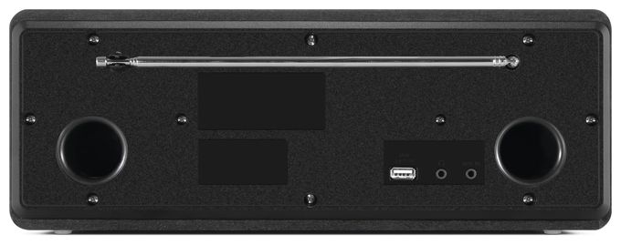 Bluetooth DAB+, FM Radio Internet  DigitRadio 372CD IR (Schwarz) 