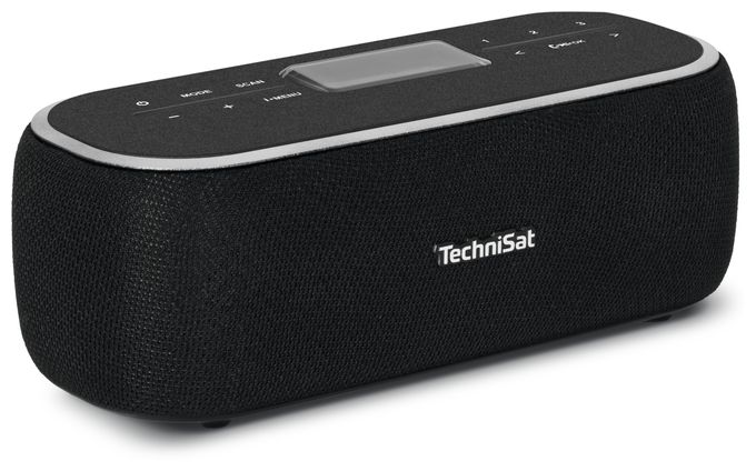 Bluetooth DAB+, UKW Radio Tragbar  DigitRadio BT1 (Schwarz) 