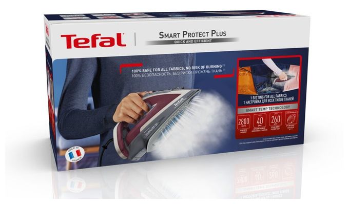 40 g/min Trocken- & Dampfbügeleisen FV6870 Smart Protect Plus 
