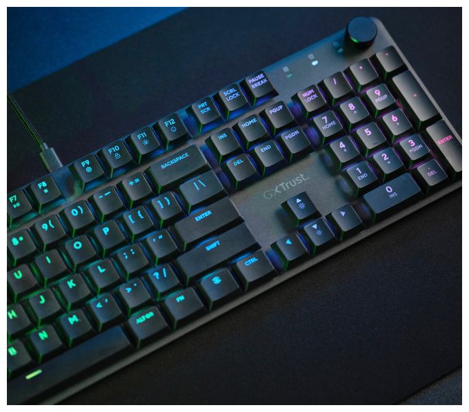 LED Gaming Tastatur USB  GXT866 Torix (Schwarz) 