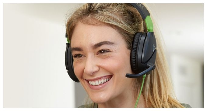 Over Ear Kopfhörer Kabelgebunden  Recon 70 Gaming (Schwarz, Grün) 