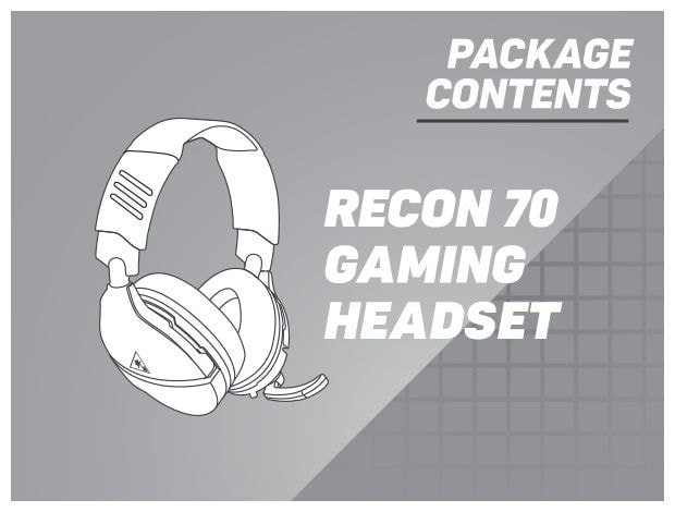Over Ear Kopfhörer Kabelgebunden  Recon 70 Gaming (Schwarz, Blau) 