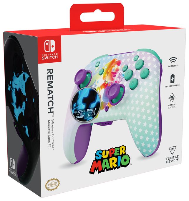 Gamepad für Nintendo Switch, Nintendo Switch 2, Nintendo Switch Lite, Nintendo Switch OLED  Rematch (Mehrfarbig) 