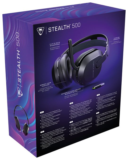 Over Ear Bluetooth Kopfhörer kabellos 40 h Laufzeit Stealth 500 