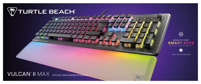 RGB-LED Gaming Tastatur USB  Vulcan II Max (Schwarz) 