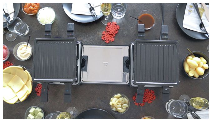 8 Person(en) 1300 W 48755 Raclette Extendable 
