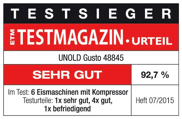 2 l Eismaschine 180 W 48845 Gusto 