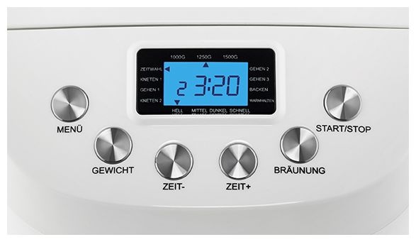 Brotbackautomat für 1,5 kg 850 W 68520 Backmeister Big 