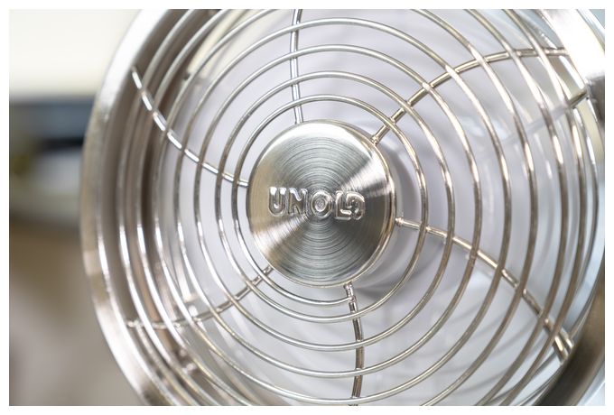  Steel Flex Akku-Tischventilator (Chrom) 