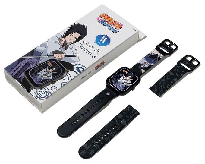 Digital Smartwatch Quadratisch IP67 360 h  Touch 3 (Schwarz) 