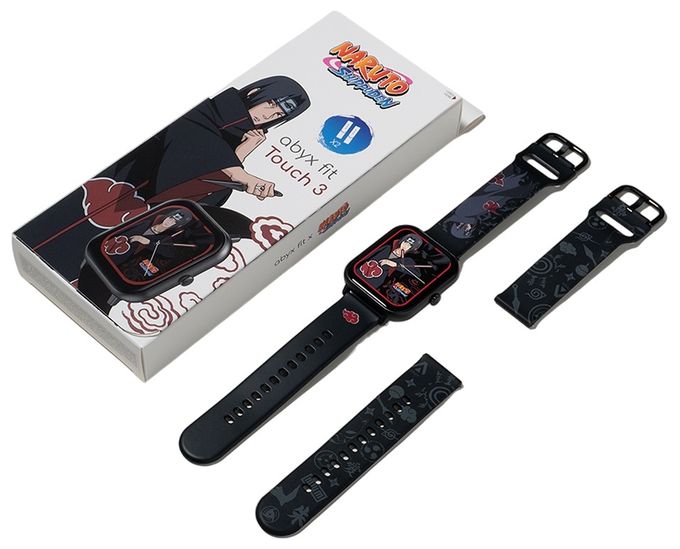 Digital Smartwatch Quadratisch IP67 360 h  Touch 3 (Schwarz) 