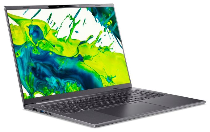 WUXGA Notebook 40,6 cm (16 Zoll) 1920 x 1200 Pixel 1 TB SSD Windows 11 Home AMD Ryzen 7 max. 5 GHz  Aspire 16AI A16-61M-R014 (Grau) 