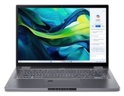 WUXGA Notebook 35,6 cm (14 Zoll) 1920 x 1200 Pixel 1 TB SSD Windows 11 Home Intel Core Ultra 7 max. 4,8 GHz  Aspire Spin ASP14-52MTN (Grau) 