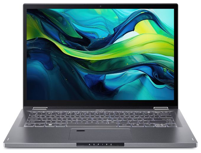 WUXGA Notebook 35,6 cm (14 Zoll) 1920 x 1200 Pixel 1 TB SSD Windows 11 Home Intel Core Ultra 7 max. 4,8 GHz  Aspire Spin ASP14-52MTN-75Q5 (Grau) 