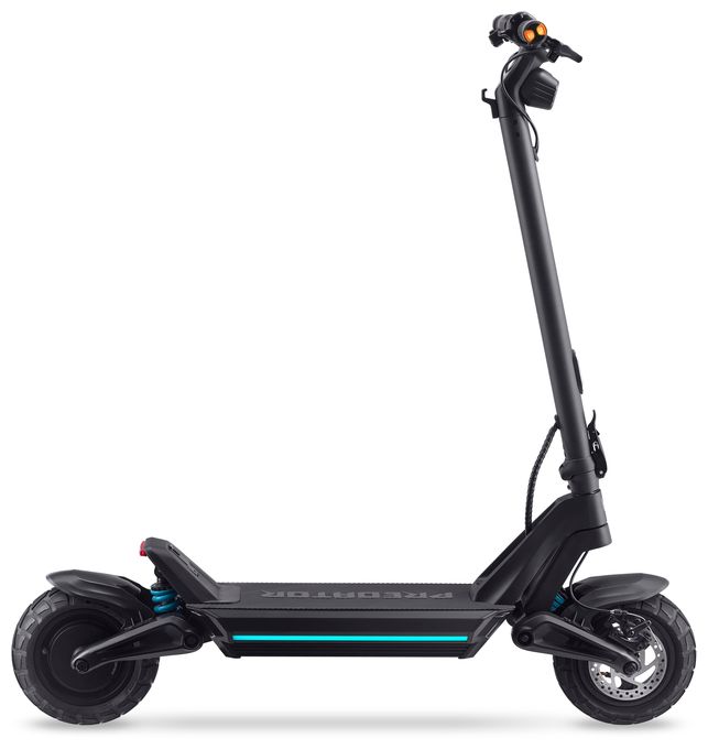 500 W E-Scooter 624 Wh bis 70 km Reichweite 26,5 kg  PES027 (Schwarz) 