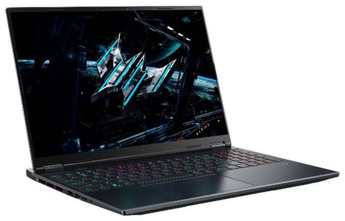 WQXGA Notebook 40,6 cm (16 Zoll) 2560 x 1600 Pixel 1 TB SSD Windows 11 Home Intel Core Ultra 9 max. 5,4 GHz  Predator Helios Neo PHN16S-71-96M1 (Schwarz) 