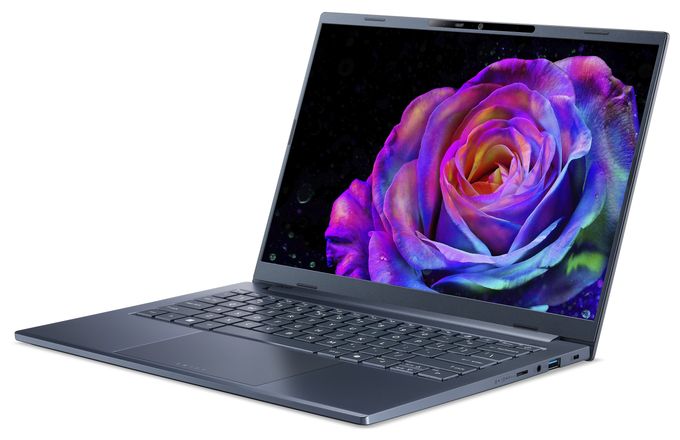 WUXGA Notebook 35,6 cm (14 Zoll) 1920 x 1200 Pixel 1 TB SSD Windows 11 Home Intel Core Ultra 7 max. 4,8 GHz  Swift Go AI SFG14-75-73GE (Blau) 