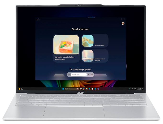 WUXGA Notebook 40,6 cm (16 Zoll) 1920 x 1200 Pixel 1 TB SSD Windows 11 Home AMD Ryzen 5 max. 4,5 GHz  Swift SFA16-61M-R1FY (Silber) 