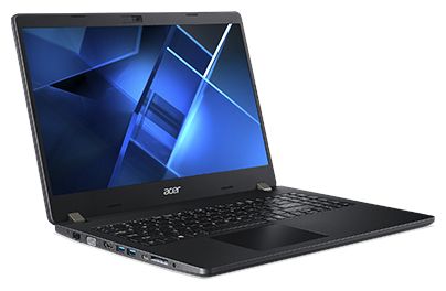 Full HD Notebook 39,6 cm (15.6 Zoll) 1920 x 1080 Pixel 256 GB SSD Windows 10 Pro Intel® Core™ i3 max. 4,1 GHz  TravelMate P2 TMP215-53-38UP (Schwarz) 