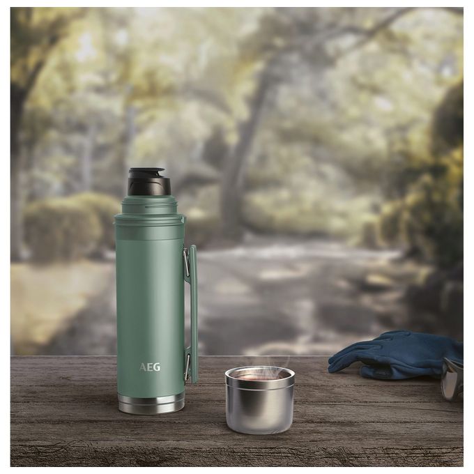 ATHJ01 Thermosflasche 1 l (Grün) 