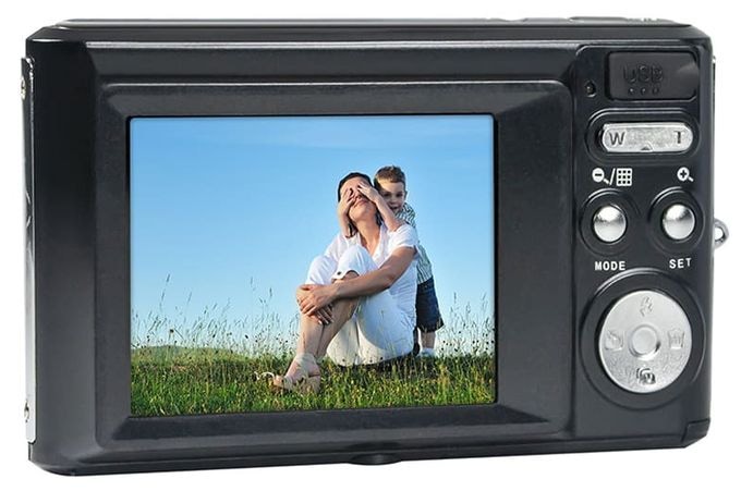 Kompaktkamera  Realishot DC5500 (Schwarz) 