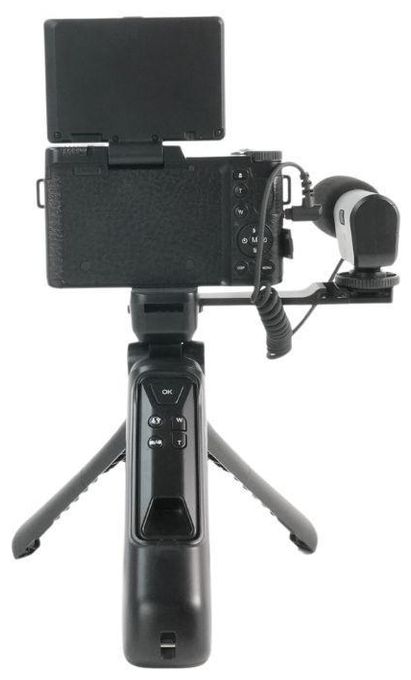 48 MP   Realishot VLG-4K Digital Vlogging Kamera-Set (Schwarz) 