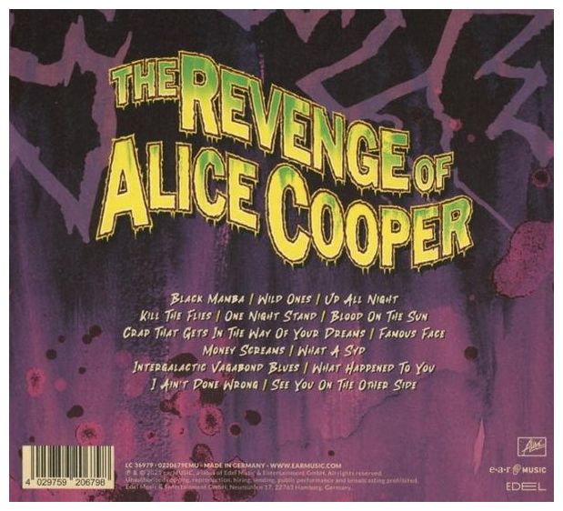 Alice Cooper - The Revenge Of Alice Cooper (Digipak) 