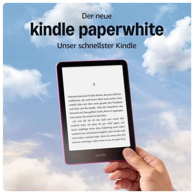E-Reader 17,8 cm (7 Zoll) 16 GB  Kindle Paperwhite (2024) (Pink) 