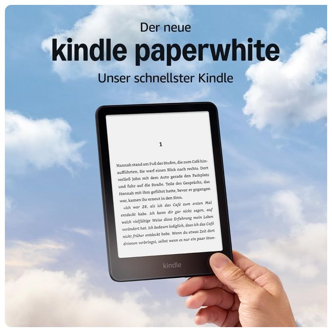 E-Reader 17,8 cm (7 Zoll) 16 GB  Kindle Paperwhite (2024) (Schwarz) 