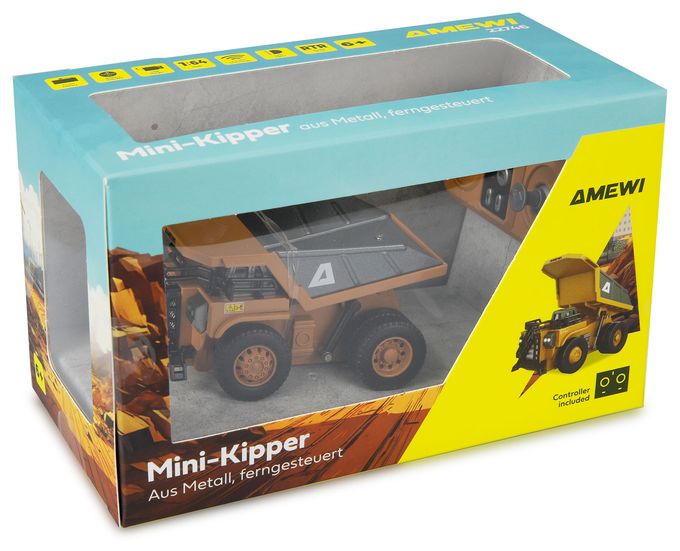Mini-Kipper aus Metall 8-Kanal 1:64 RTR 6+ 