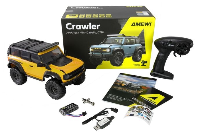 RC Craw Mini-Caballo AMXRo gelb 