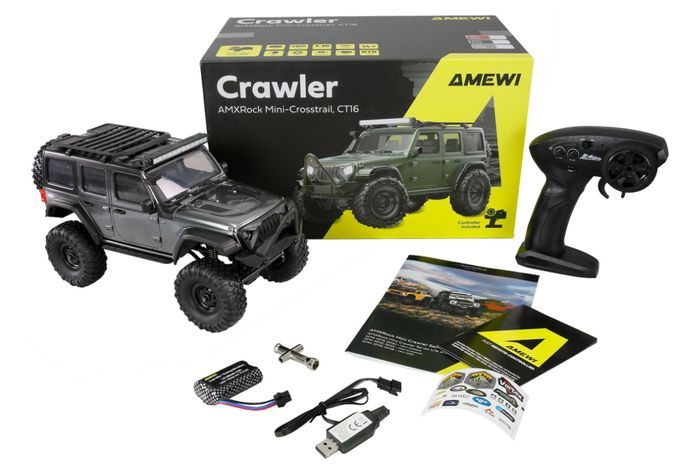 RC Crawler Mini-D90 AMXRock grau-22723 