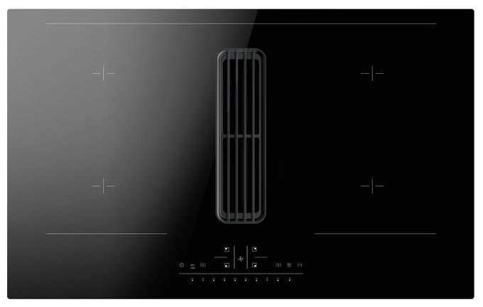 83 cm Induktions Kochfeld/Herdplatte 4 Zone(n) mit in­te­grier­tem Dunstabzug DHKI752800C autarkes 