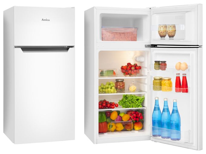 112 l / 25 l Kühl-Gefrierkombi freistehend 158 kWh Jahr  DT371150W (Weiß) 