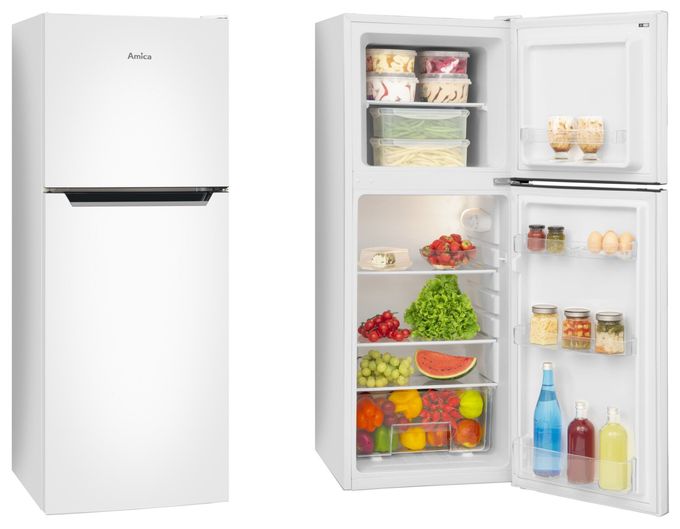 138 l / 40 l Kühl-Gefrierkombi freistehend 180 kWh Jahr  DT372150W (Weiß) 