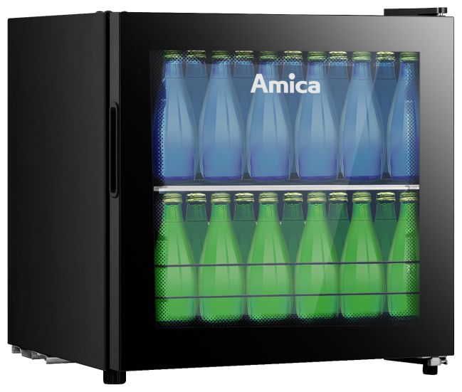 43 l Tischkühlschrank EEK: F 95 kWh Jahr  FK340100S (Schwarz) 