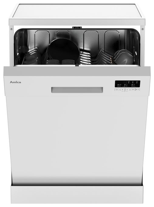 60 cm Geschirrspüler freistehend leise 13 Maßgedecke aquaStop Funktion Mini Active (Weiß) GSP 543 450 W 