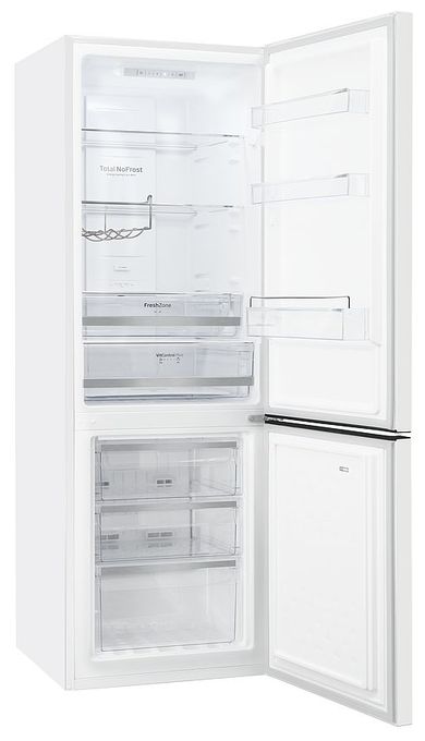 180 l / 70 l Kühl-Gefrierkombi freistehend NoFrost 219 kWh Jahr  KGC15493W (Weiß) 