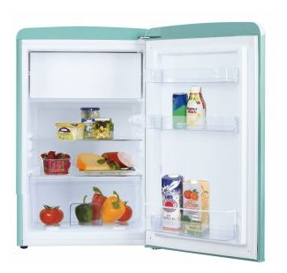 108 l / 95 l Tischkühlschrank EEK: E 137 kWh Jahr  KS15612T (Türkis) 
