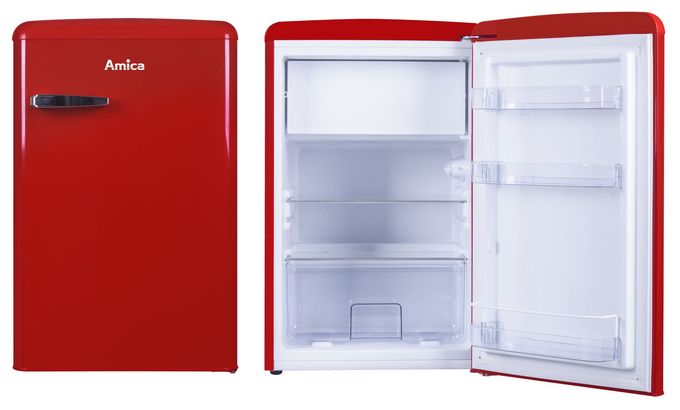 108 l / 95 l Tischkühlschrank EEK: D 37 kWh Jahr  KSR361160R (Rot) 
