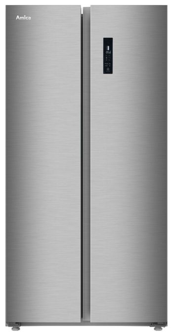 Side-by-Side Kühl-/ Gefrierkombination 261 l / 169 l 285,07 kWh NoFrost 1763 mm x 839 mm  SBSN397100E (Edelstahl) 