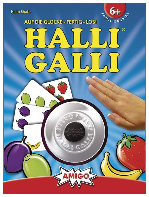 Kartenspiel bis zu 6 Spielern ab 6 Jahr(e) 01700 Halli Galli 