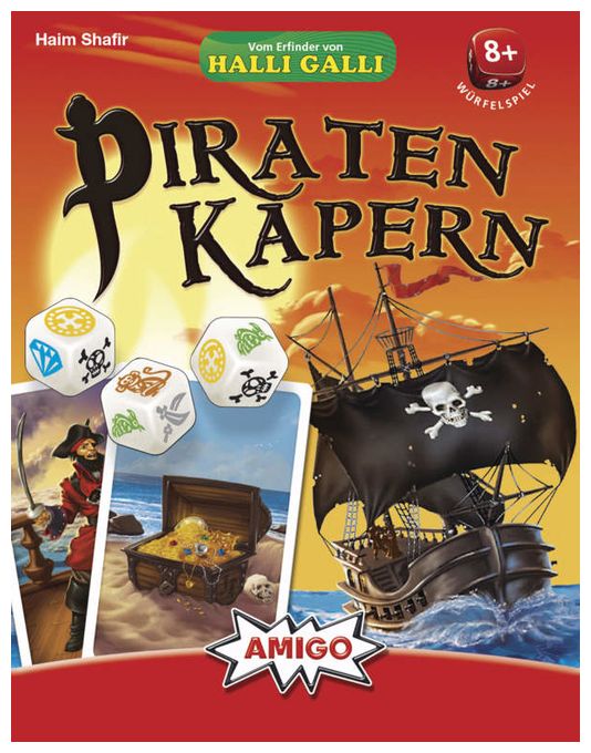 Kartenspiel bis zu 5 Spielern ab 8 Jahr(e) 02510 Piraten kapern 