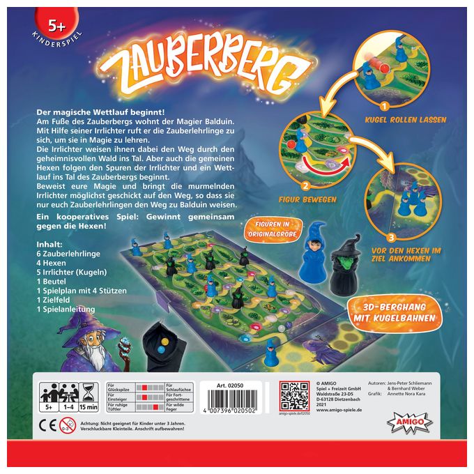 Brettspiel bis zu 4 Spielern ab 5 Jahr(e) 2050 Zauberberg 