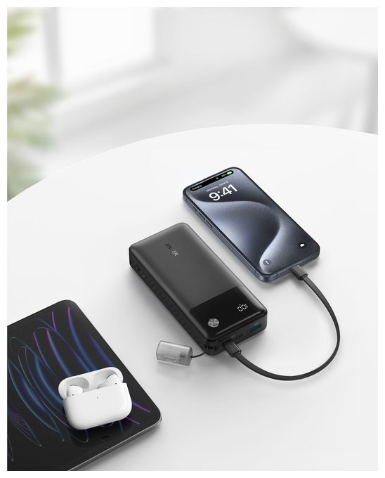 20000 mAh Powerbank USB Typ-C  A1384G11 (Schwarz) 