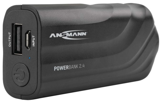 2200 mAh Powerbank USB Typ-A  1700-0086 (Schwarz) 