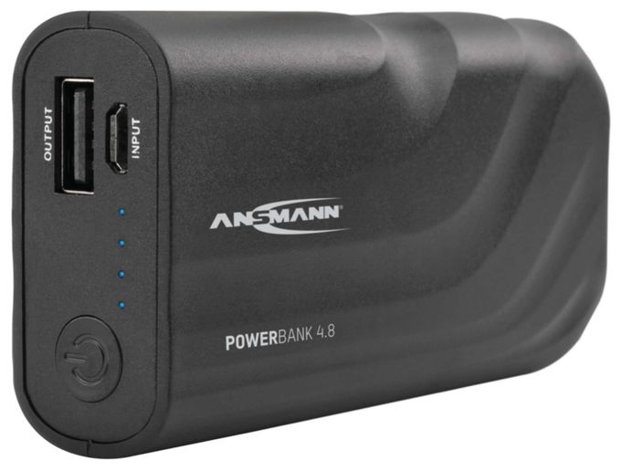 4400 mAh Powerbank USB Typ-A  1700-0087 (Schwarz) 