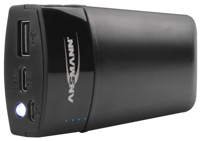 5000 mAh Powerbank  1700-0094 (Schwarz) 