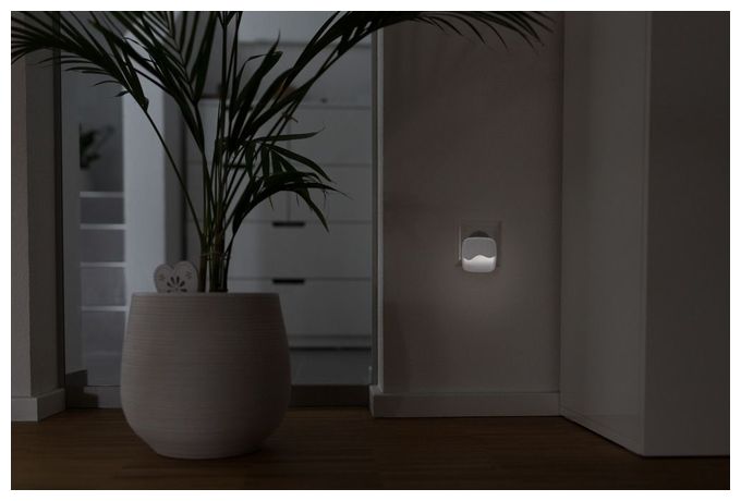 LED Warmweiß (3000K) Warmweiß AC NL10AC Nachtlicht 